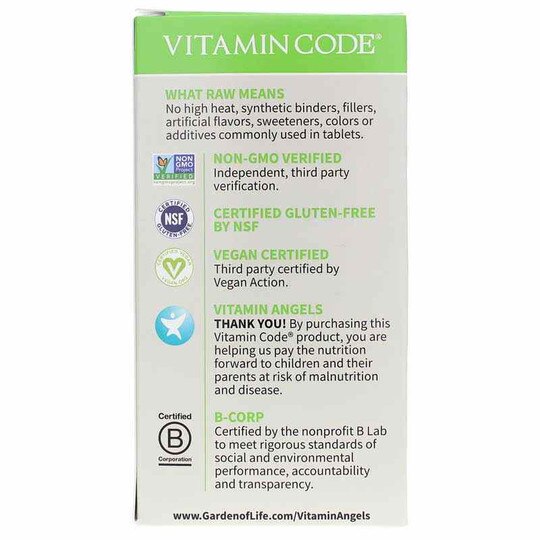 Vitamin Code Raw B-Complex, GOL